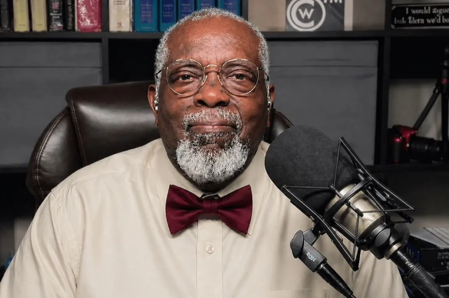 Tony Mobley in the Conversations with Tony Mobley studio